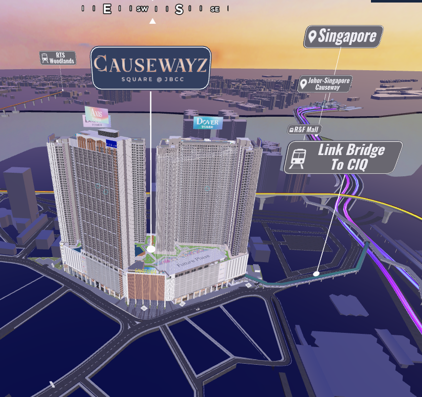 Johor Bahru property near RTS, EXSIM, new launch property JBCC, upcoming condo projects in Johor Bahru