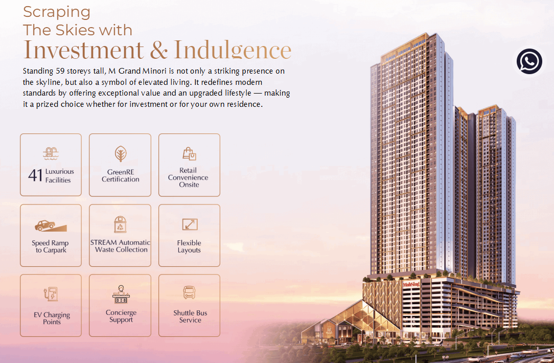 new property launch Johor 2026, Mah Sing, M Grand Minori, serviced residences Johor Bahru, buy apartment JB 2026