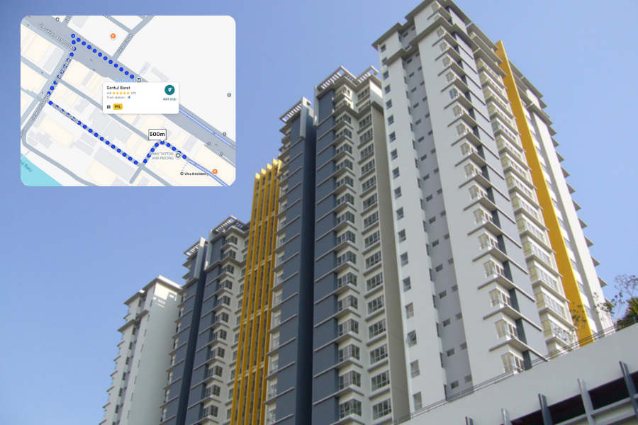 apartment near MRT, condo near MRT, apartment near MRT Sentul, condo near MRT Sentul Barat, MRT Sentul Barat property, condo walking distance to MRT, apartment near MRT Kuala Lumpur