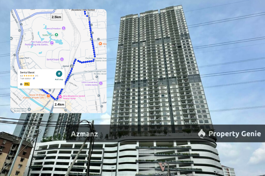 apartment near MRT, condo near MRT, apartment near MRT Sentul, condo near MRT Sentul Barat, MRT Sentul Barat property, condo walking distance to MRT, apartment near MRT Kuala Lumpur