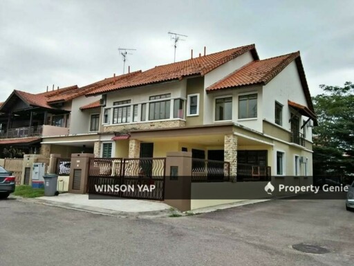 2 Storey Terrace Bandar Dato Onn JB End Lot Partial Furnish Guarded