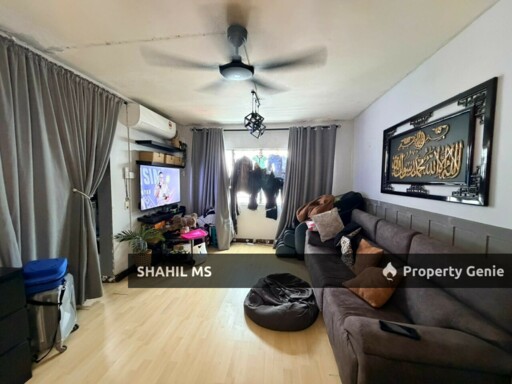 JOHOR BAHARU || PANGSAPURI SERANTAU BARU || 667 SQFT || LEASEHOLD || BUMI LOT || RM165,000 || (*121-1125)