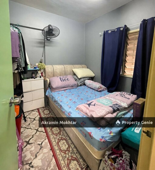 FREEHOLD, RENOVATED & FULLY FURNISHED | Pangsapuri Bukit Baru Keramat Kuala Lumpur