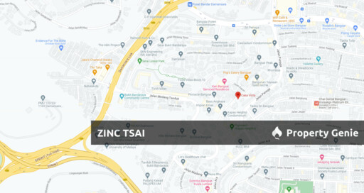Casa Vista {Save RM 250,480} 4 mins Drive to LRT Bangsar_6 mins Drive to Bangsar Village