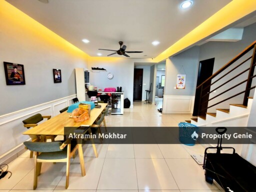 Freehold, Renovated & Partially Furnished | 2.5 Storey Terrace IRIS Taman TTDI Grove, Kajang Selangor