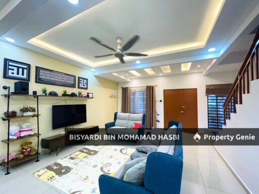 RENOVATED & EXTENDED Double Storey Terrace Intermediate @ Jalan Merbuk Taman Bentara, Telok Panglima Garang.