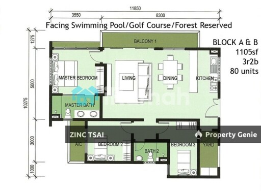 Duet Residence🔥Save RM 111,100🔥6 mins drive to LRT BK5 Station🔥10 mins drive to IOI Mall Puchong & Giant Bandar Kinrara