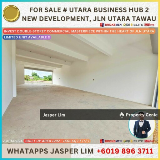 New Project Development Utara Business Hub 2 Tawau