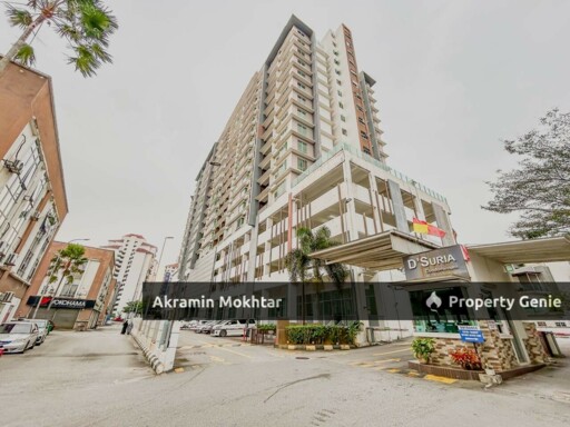 Partially Furnished & 3 Parking | D'Suria Condominium, Ampang.