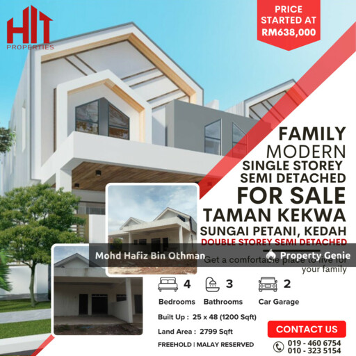 DSSD - TAMAN KEKWA, SG LAYAR, SUNGAI PETANI