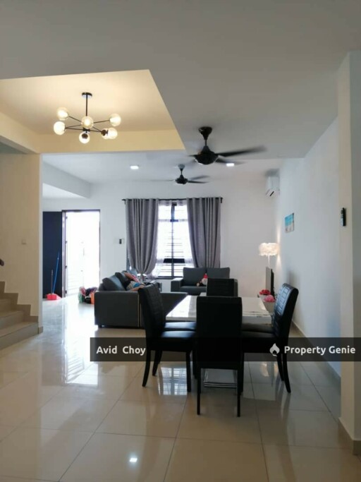 Taman Sri Penawar, 2 Storey Terrace House (Unblock View)(Fully Furnished) for Sale Rm540,000