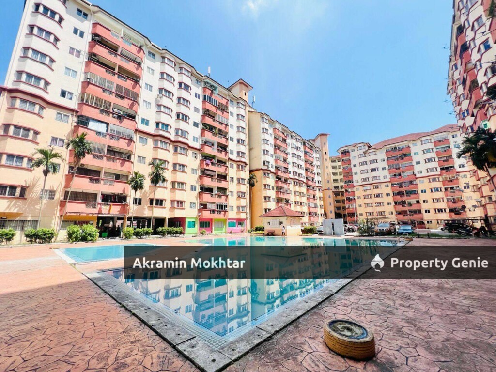 Freehold, Corner Unit, Renovated & 1 Parking | Apartment Amazing Height, Kampung Sungai Udang, Klang.