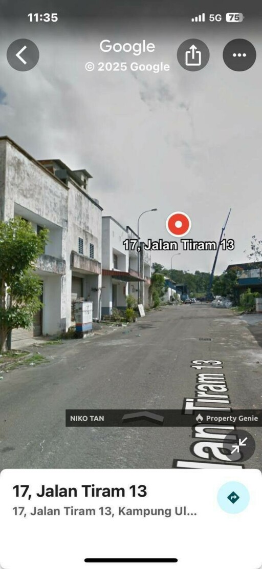 Jalan Tiram 1.5Storey Taman Perindustrian Tiram