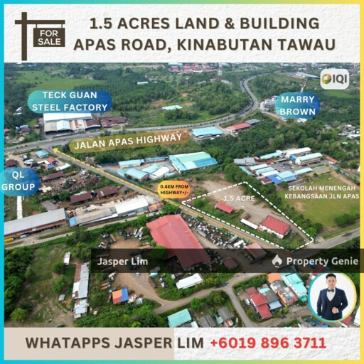 1.5 Acre CL Land, Kinabutan Area near Apas Highway