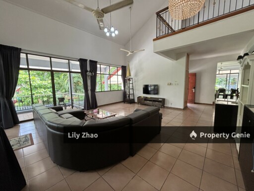 2 Storey Bungalow / Detached House Fully Furnished with Private Garden at Strategic Location for Sale @Luyang, Kota Kinabalu