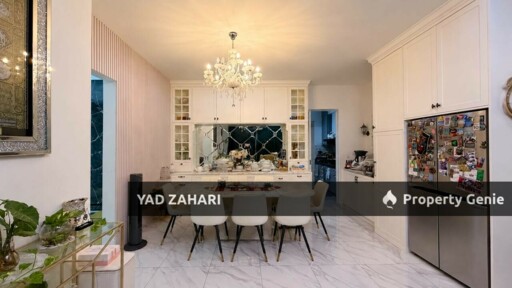 Duta Villa, Presint 14, Putrajaya | 2.5 Storey Superlink 6 Bedrooms | RM6300 - Fully Furnished, Large Covered Rooftop Balcony & Move In Ready