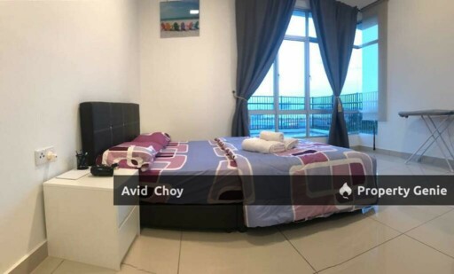 Aliff Avenue, Dwi Aliff Service Apartment, 2 Bedroom ,(1895 sqft)(Fully Furnished)for Sale Rm450,000
