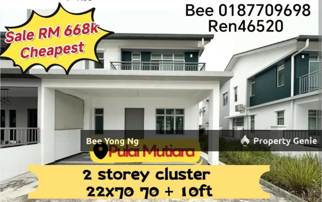 Pulai Mutiara / Scientex Pulai / Kangkar Pulai / Brand New Cluster