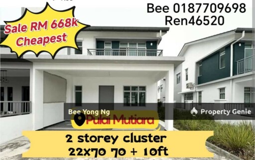 Pulai Mutiara / Scientex Pulai / Kangkar Pulai / Brand New Cluster