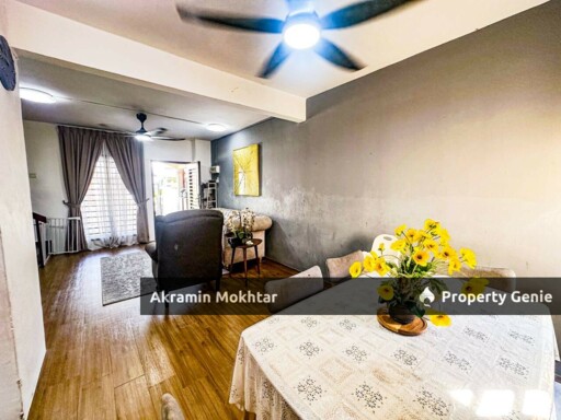 Partially Furnished | Double Storey Terrace Taman Sri Indah, Balakong Cheras