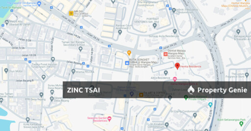 Henna Residence @ The Quartz WM {Save RM 141,000} 5 mins Drive to LRT Sri Rampai