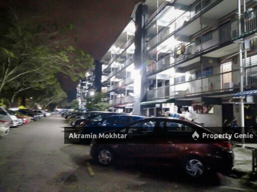 700m ke LRT Taman Melati. Tingkat 1, Flat Sri Langkawi 1.