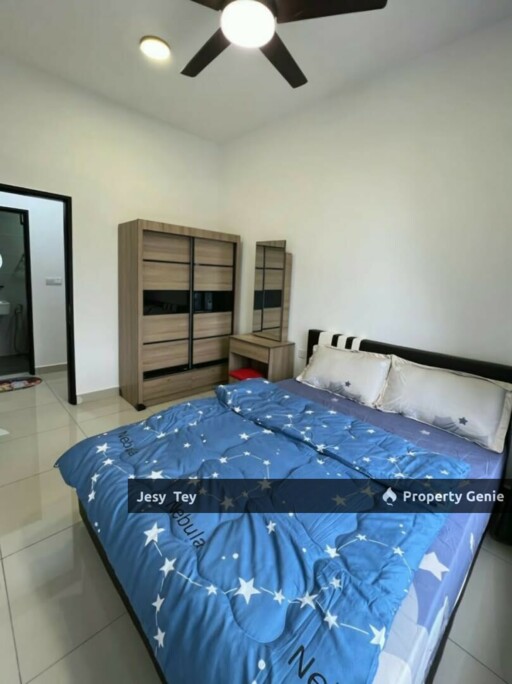 Kim Teng Park JB Custom 2 Beds Condo For Rent