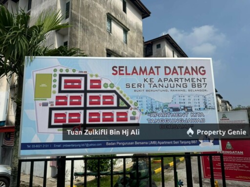 Apartment Seri Tanjung, Seksyen BB7, Bandar Bukit Beruntung, Rawang, Selangor.