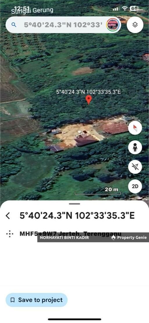 (HOT AREA, BEBAS BANJIR) LOT BANGLO GONG DASAR, BESUT