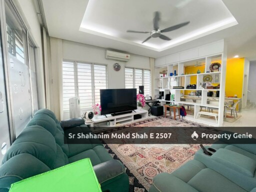 Double Storey Semi-D Anjung Suasana Bandar Seri Putra Bangi.