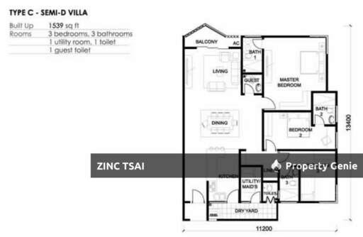 Opal Residensi {Save RM 96,000} 10 mins Drive to Shah Alam LRT Line Stations