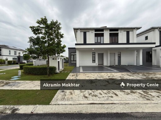 Facing Open & Fully Furnished | Double Storey Corner Lot (Type B) Regent Garden, Eco Grandeur, Puncak Alam.