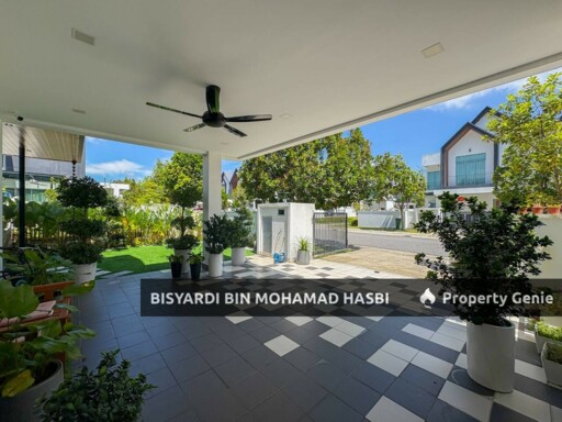 RENOVATED END LOT HYPERLINK GARDEN HOME, EBONY LANE ECO FOREST, SEMENYIH .