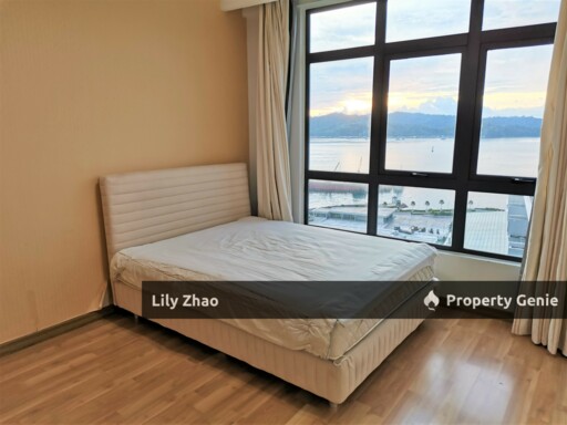 High End Condo with Private Lift For Rent, Full Sea View, 3+3 Rooms, 5 Bath, 2,450 Sqft, The Peak Vista, Kota Kinabalu City
