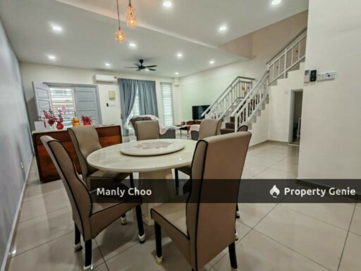 RENOVATED Double Storey Terrace Taman Tehel Impian Bemban Nr Duyong