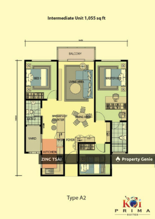 Koi Prima [Save RM 62,000} 8 mins Drive to LRT Taman Perindustrian Puchong