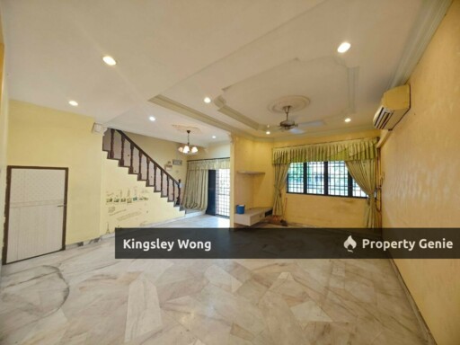 Silibin First Garden Double Storey Terrace House Facing North Simple Renovated Near Menglembu