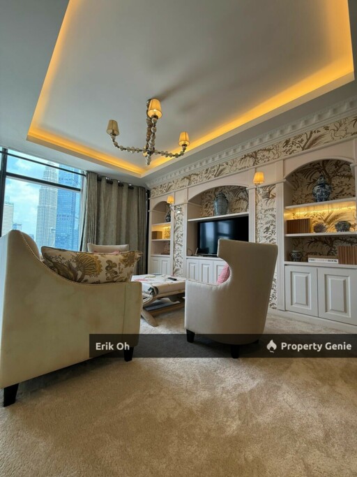 The Troika Condo for Rent in KLCC (High Floor, Facing KLCC Park)
