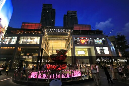 Pavilion Residences High End Condo for Rent, Tower 1, Type B, 2,405 SF, Kuala Lumpur City Centre