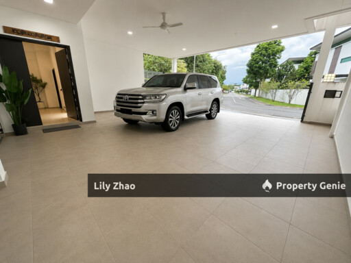 3-Storey Semi-Detached Luxury House for Rent, 4Bed 5Bath, Exclusive Unit, Gated & Guarded, Likas, Kota Kinabalu.