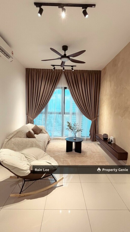 Trion2@KL 2Rooms 1Bath unit for Rent / Near MRT & LRT Station