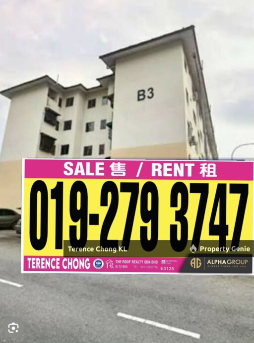 Flat Tampoi Utama , Jalan Titiwangsa for Sewa