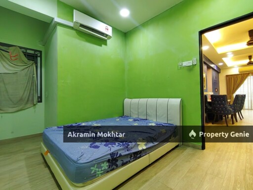 RENOVATED & 2 PARKING | PANGSAPURI DAMAI SEKSYEN 25 SHAH ALAM
