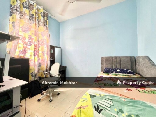 Renovated, Partially Furnished & 2 Parking | Apartment Danaumas, Seksyen 7 @ Shah Alam.