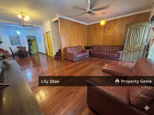 2-Storey Terrace House for Rent, 4 Rooms 3 Bath, Furnished, 2,544 Sqft, Taman Hungab, Noosob, Penampang, Kota Kinabalu, Sabah