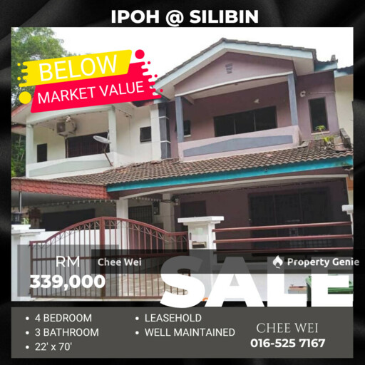 Persiaran Jelapang Taman Silibin 2 Storey House For Sale