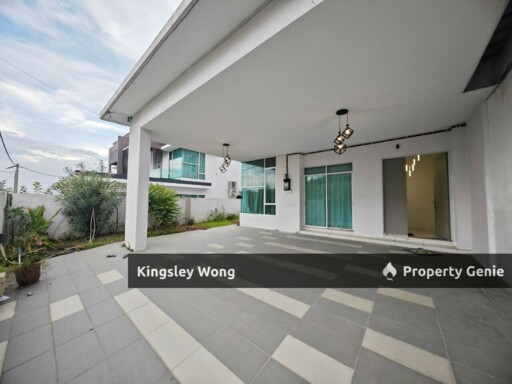 Hill Park, Bandar Lahat Mines Double Storey Semi D Facing North Gated Guarded Near Pengkalan Batu Gajah Pusing