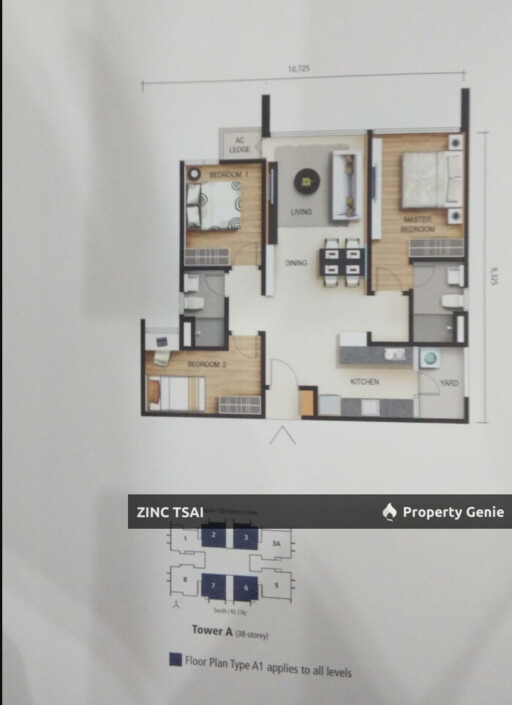 Lakeville Residence {Save RM 124,800} 6 mins drive to MRT Sri Delima