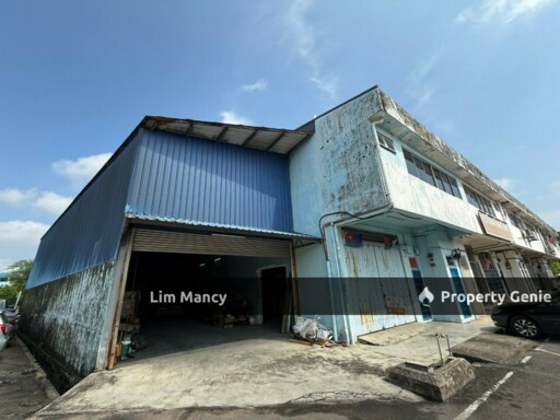 Kawasan Perindustrian Timur Kulai Terrace Corner Factory Fully Extended with Approval Plan