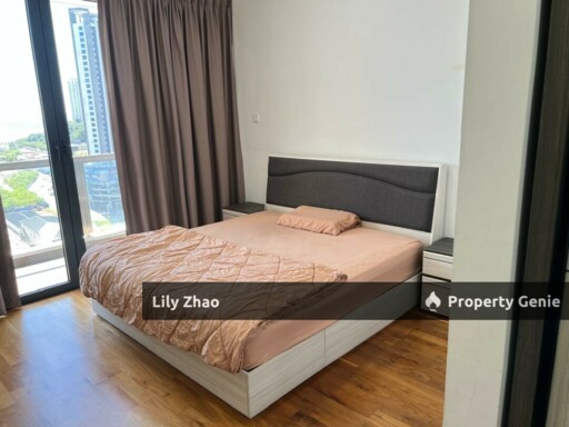 Jesselton Residence Condo for Rent Sea View 3Bed 3Bath, Cozy Fully Furnished, near Suria Mall Kota Kinabalu City Centre
